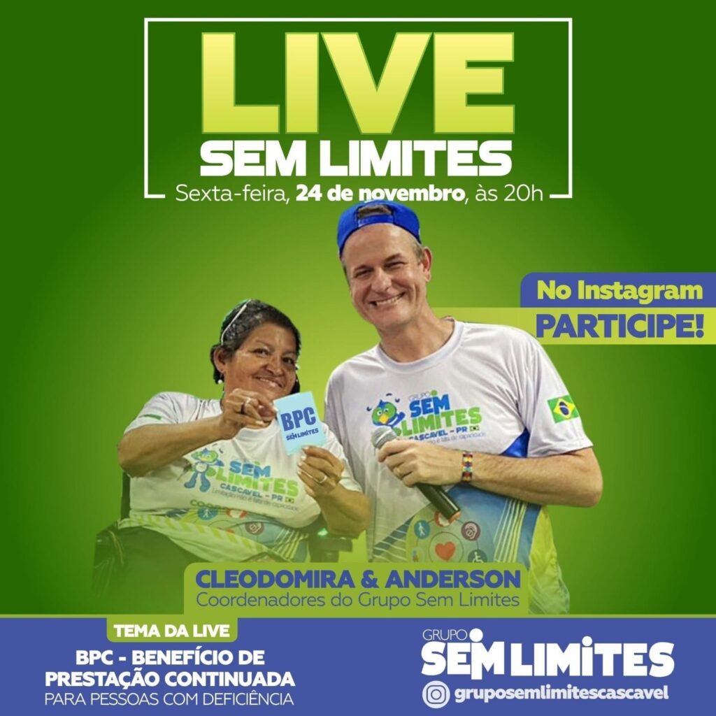 Live Sem Limites - Benefício de Prestação Continuada